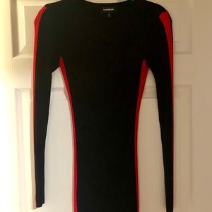 Ribbed Sweater Mini Dress - Express